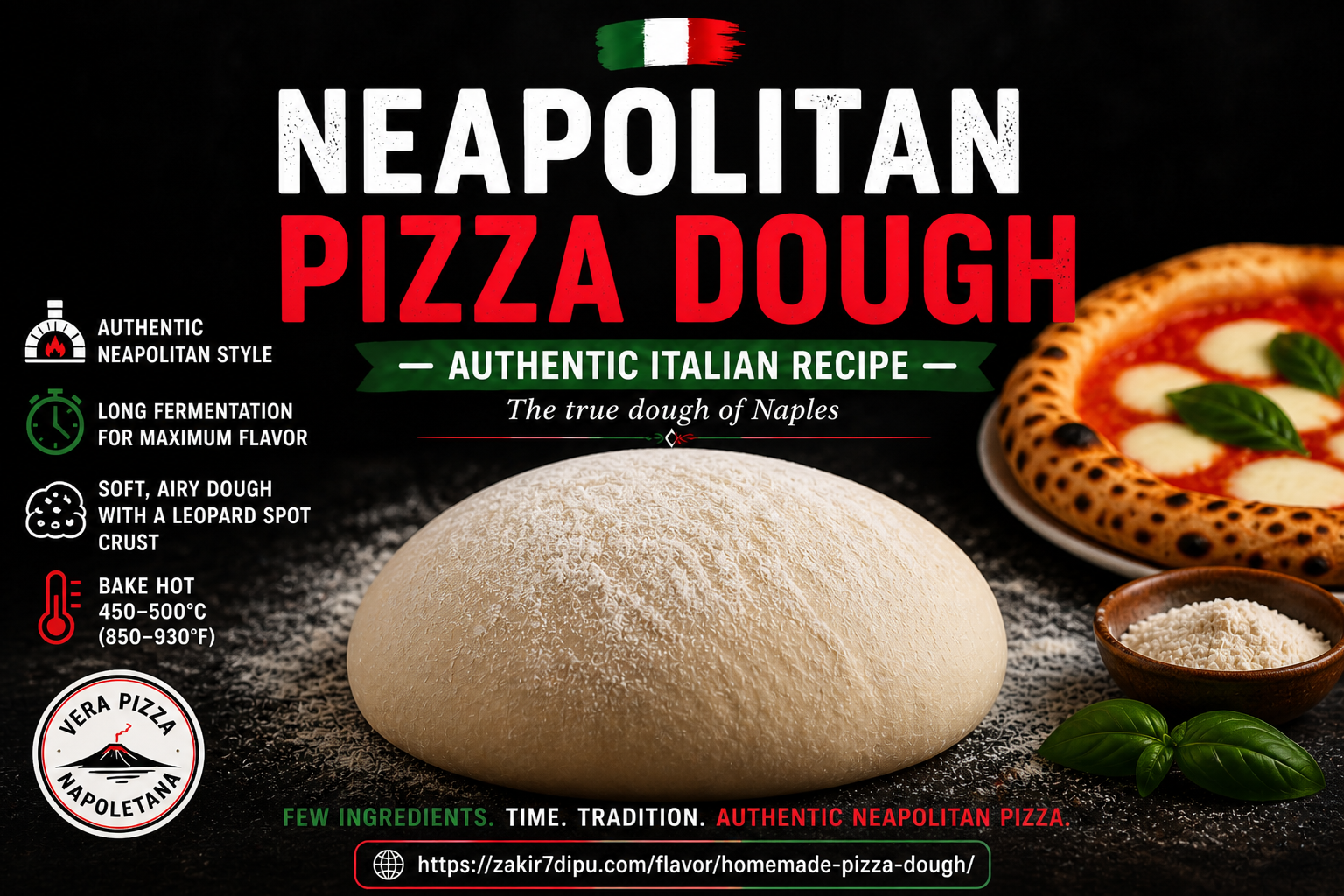 Homemade Neapolitan Pizza Dough